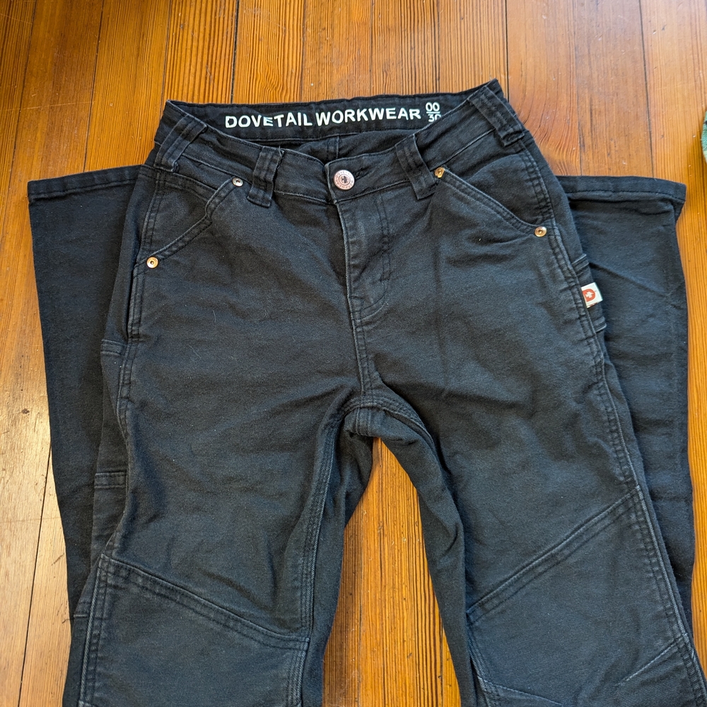 Dovetail Workwear Black Pants